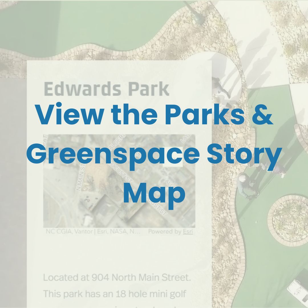 Parks and Greenspace Story Map Parks and Greenspace Story Map