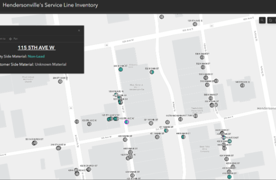 service line inventory map