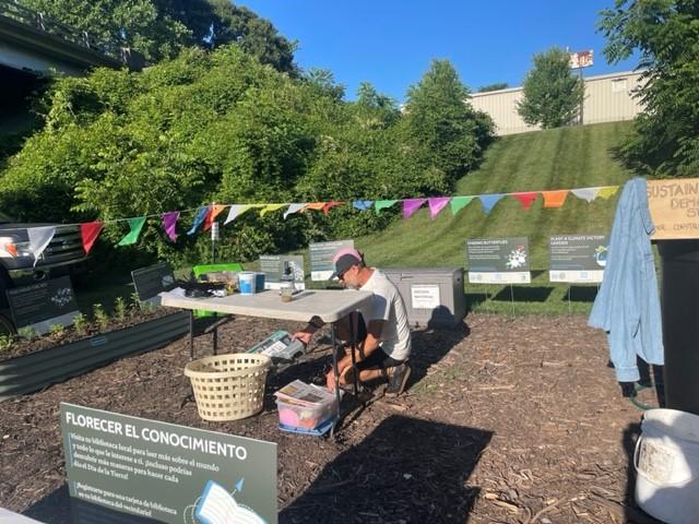 The Sustainability Demonstration Station.