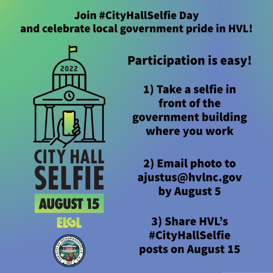 City Hall Selfie Day City of Hendersonville, NC Official Website