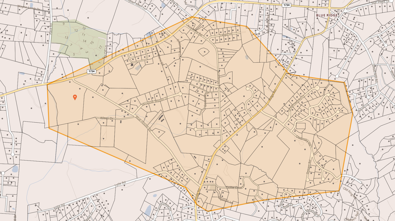 Map of Water repair affecting Sugarloaf Rd, Blue House, Academy, Largo, Owensby, Cider Hill Map of Water repair affecting Sugarloaf Rd, Blue House, Academy, Largo, Owensby, Cider Hill