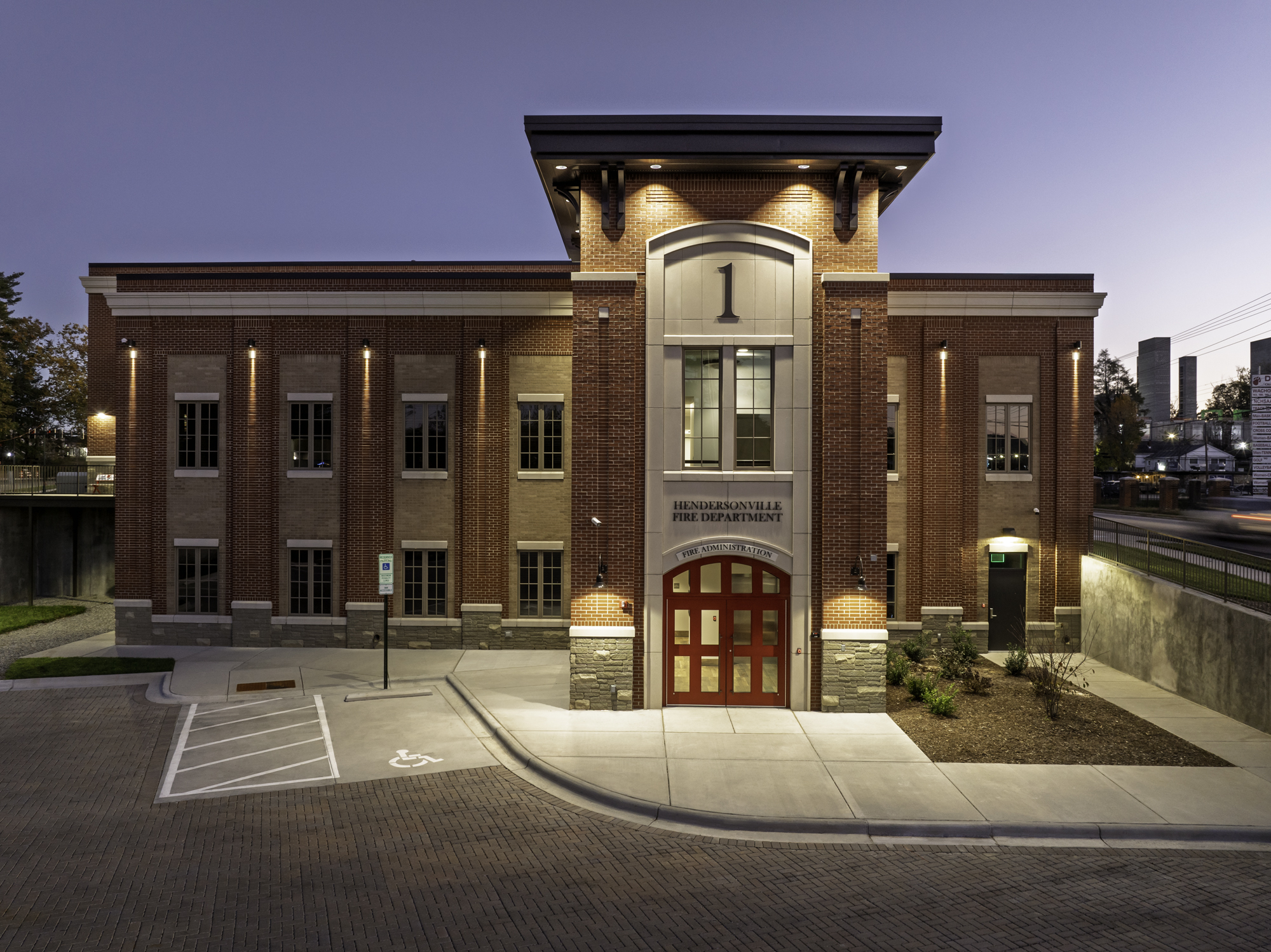 Fire Station 1 Entrance