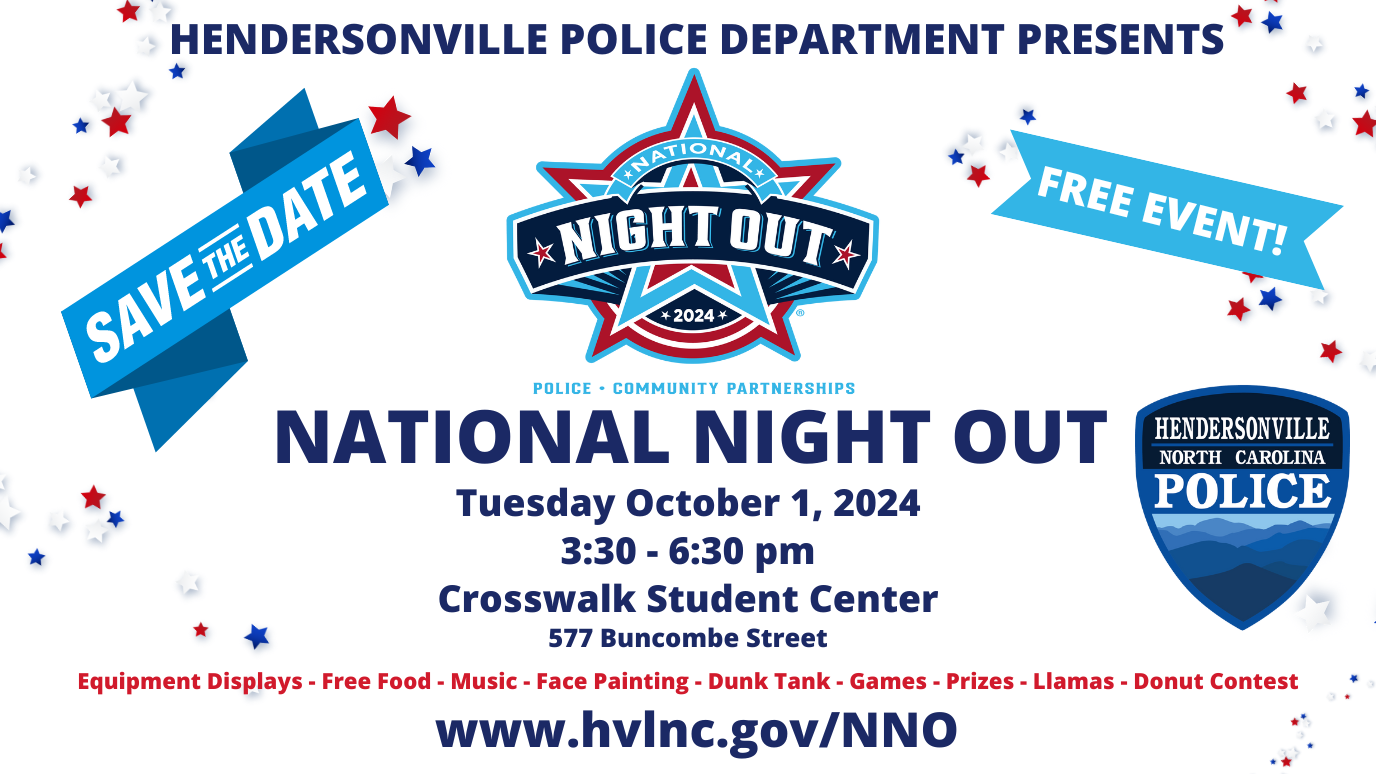 National Night Out logo and stars