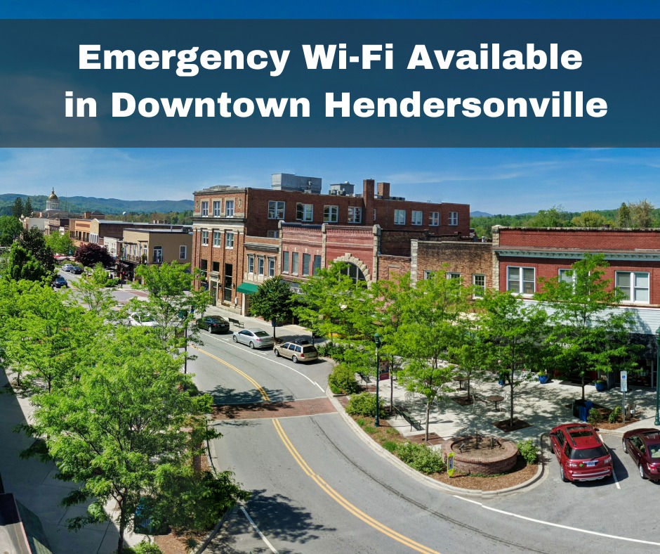 image of main street hendersonville